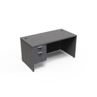 24" X 48" UAB Single Pedestal Desk